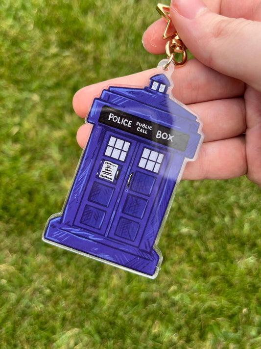 11th Doctor Shaker Keychain