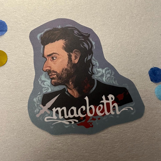 Macbeth sticker