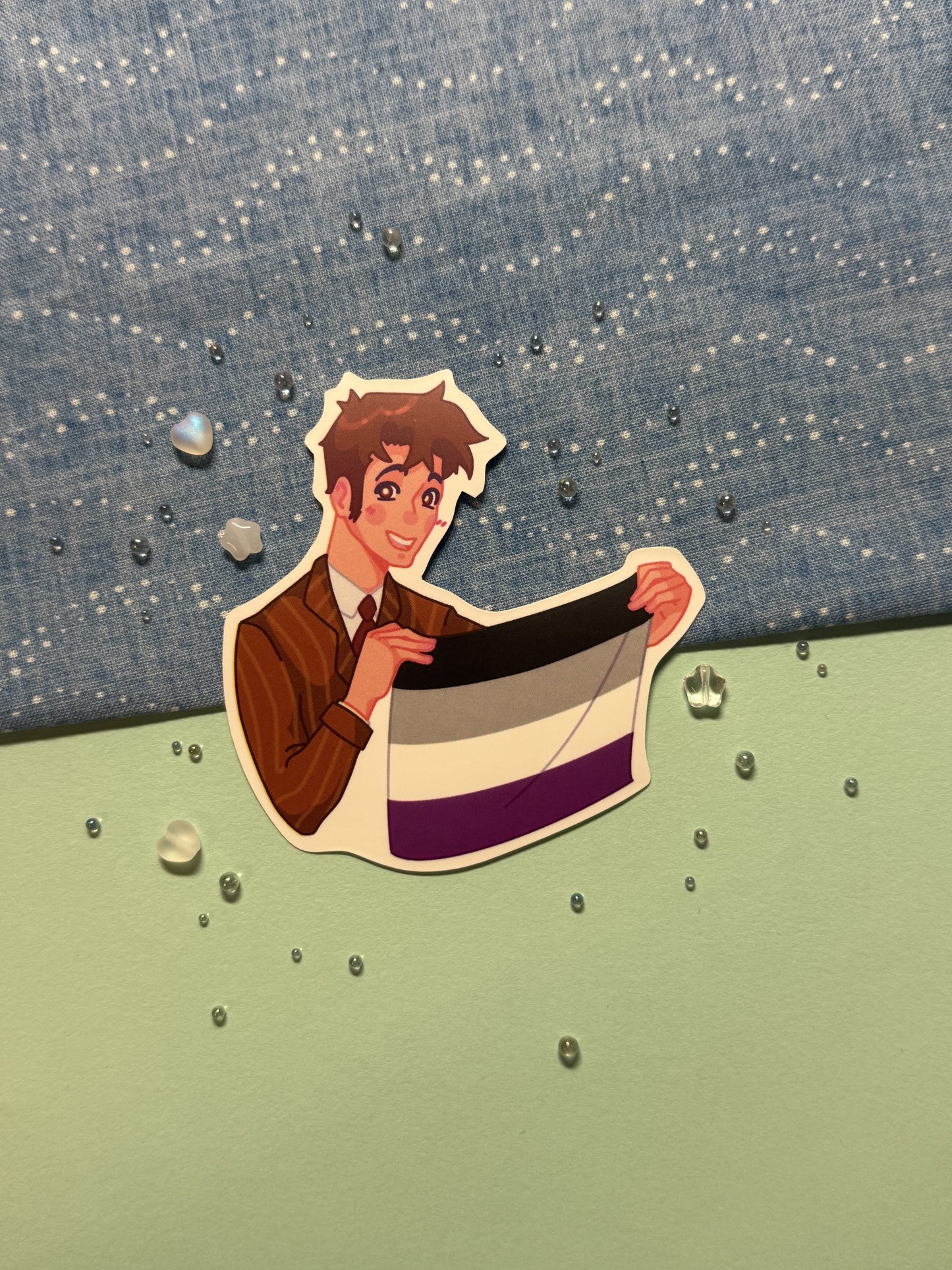 Tenth Doctor Pride Sticker