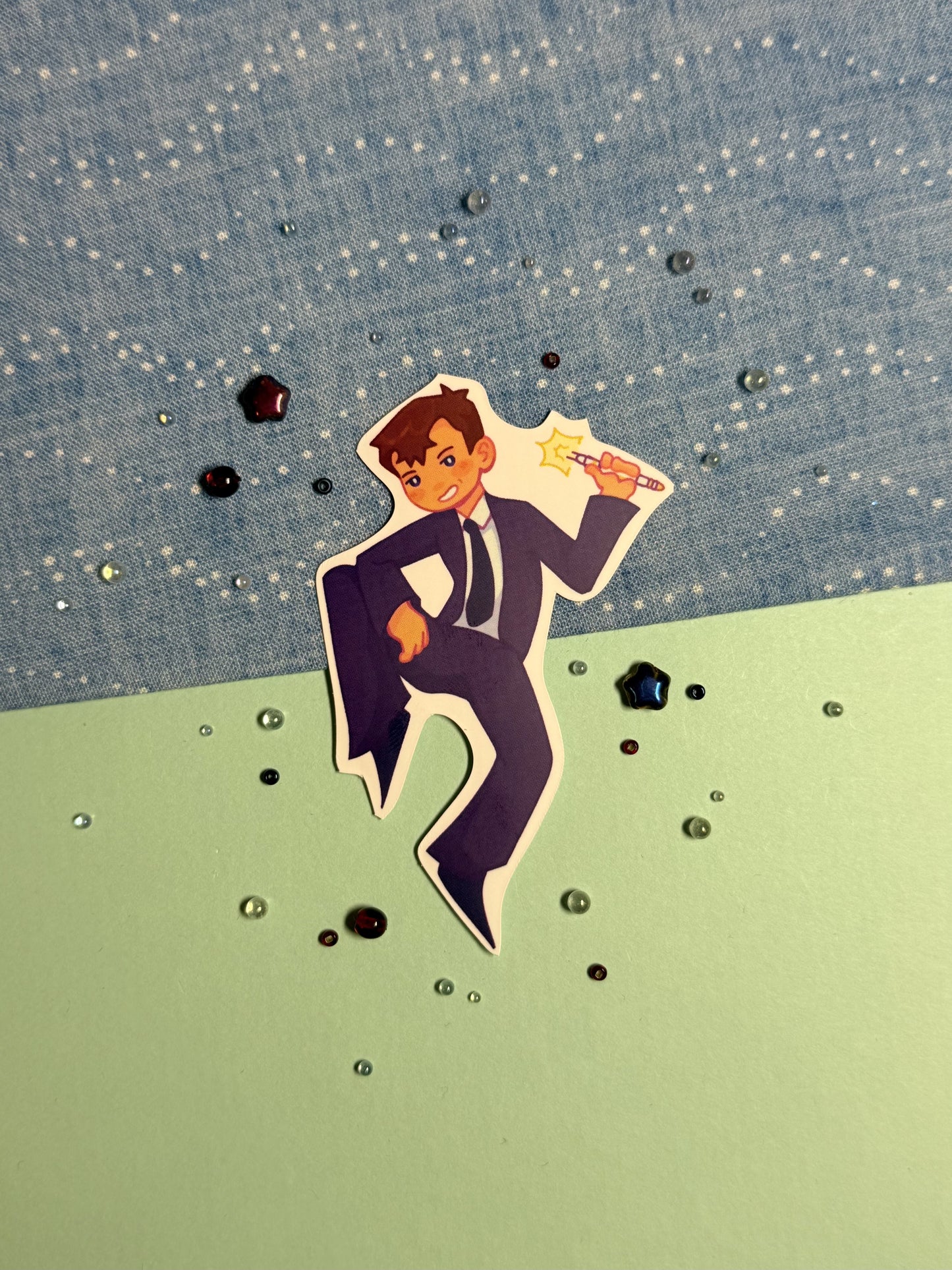 Saxon Master Doctor Who Sticker
