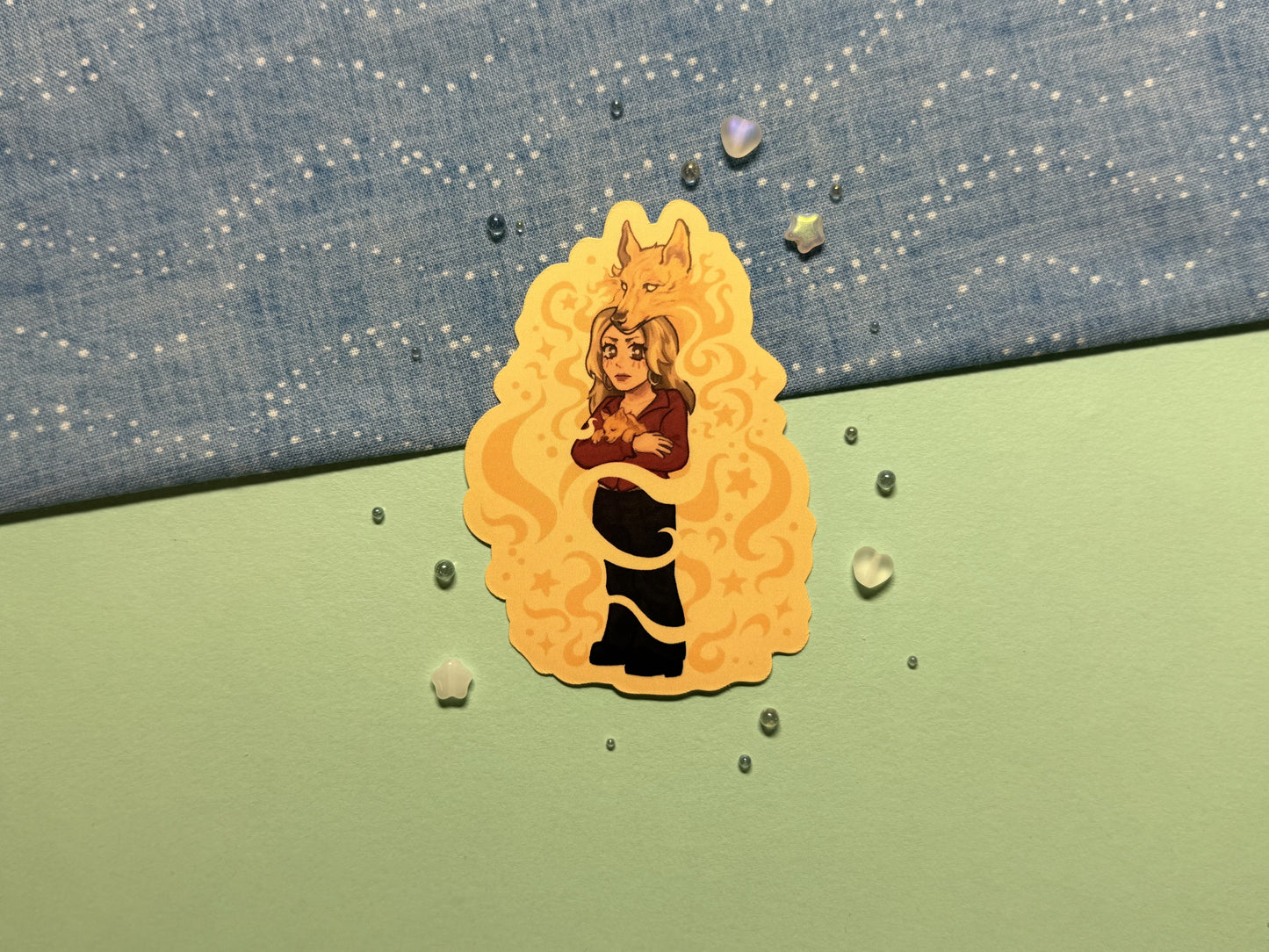 Rose Tyler Swirl Sticker