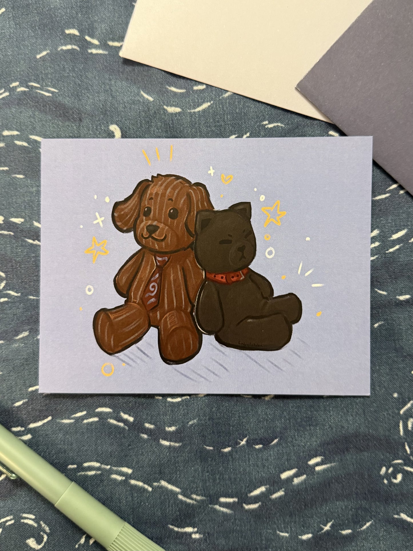 Large TenSimm Plushie Print