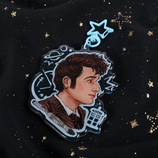 Tenth Doctor keychain