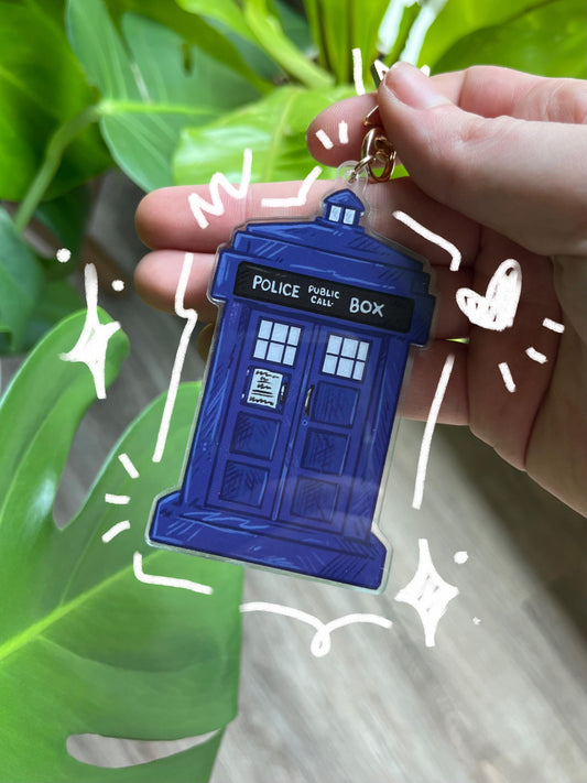 9th Doctor Shaker Keychain