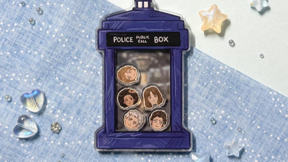 12th Doctor Shaker Keychain!