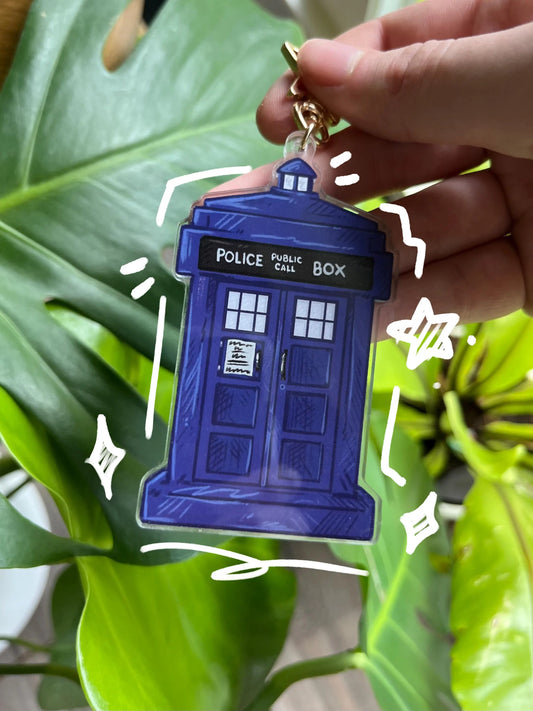 Tenth Doctor Shaker Keychain