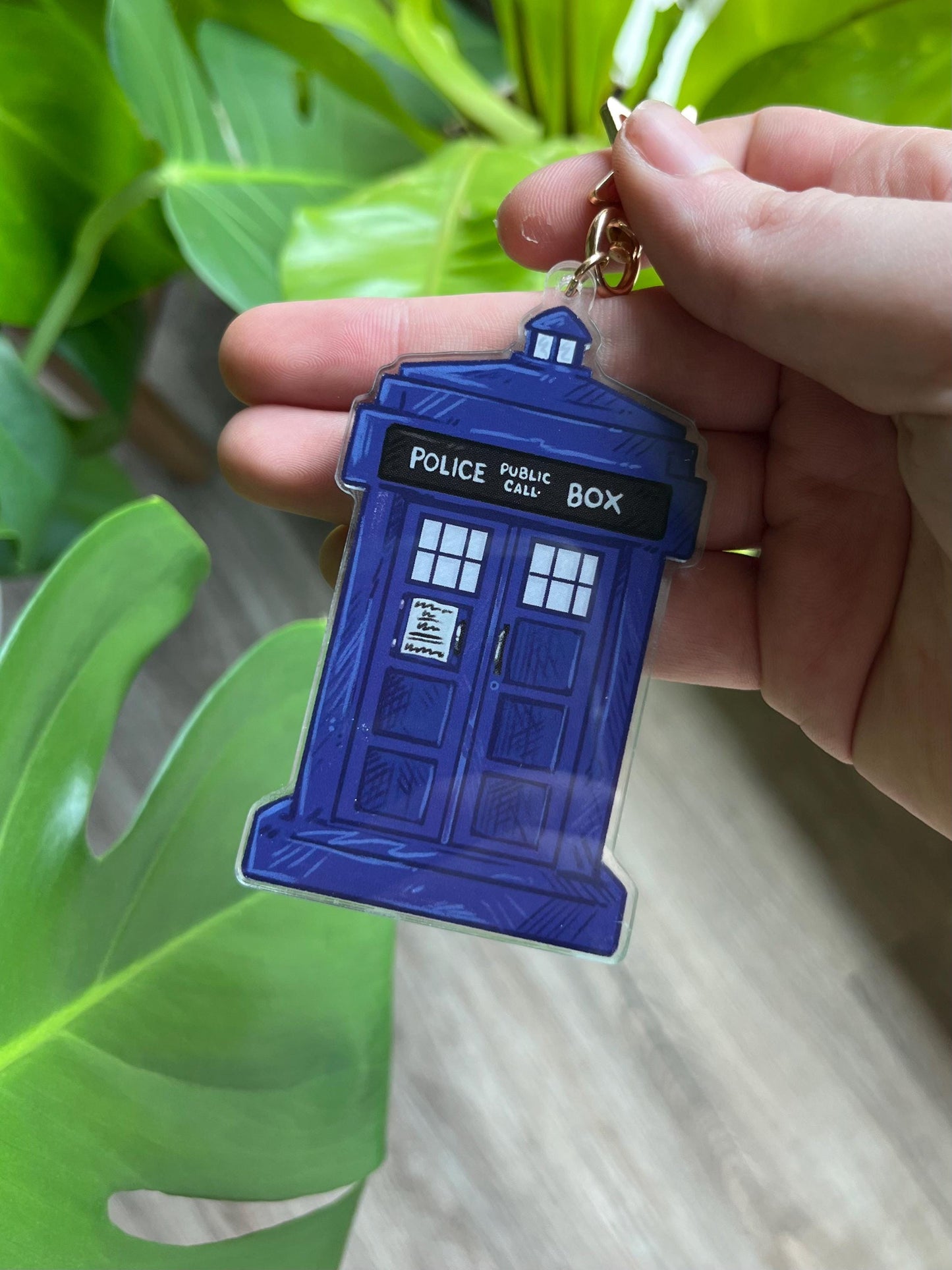 11th Doctor Shaker Keychain