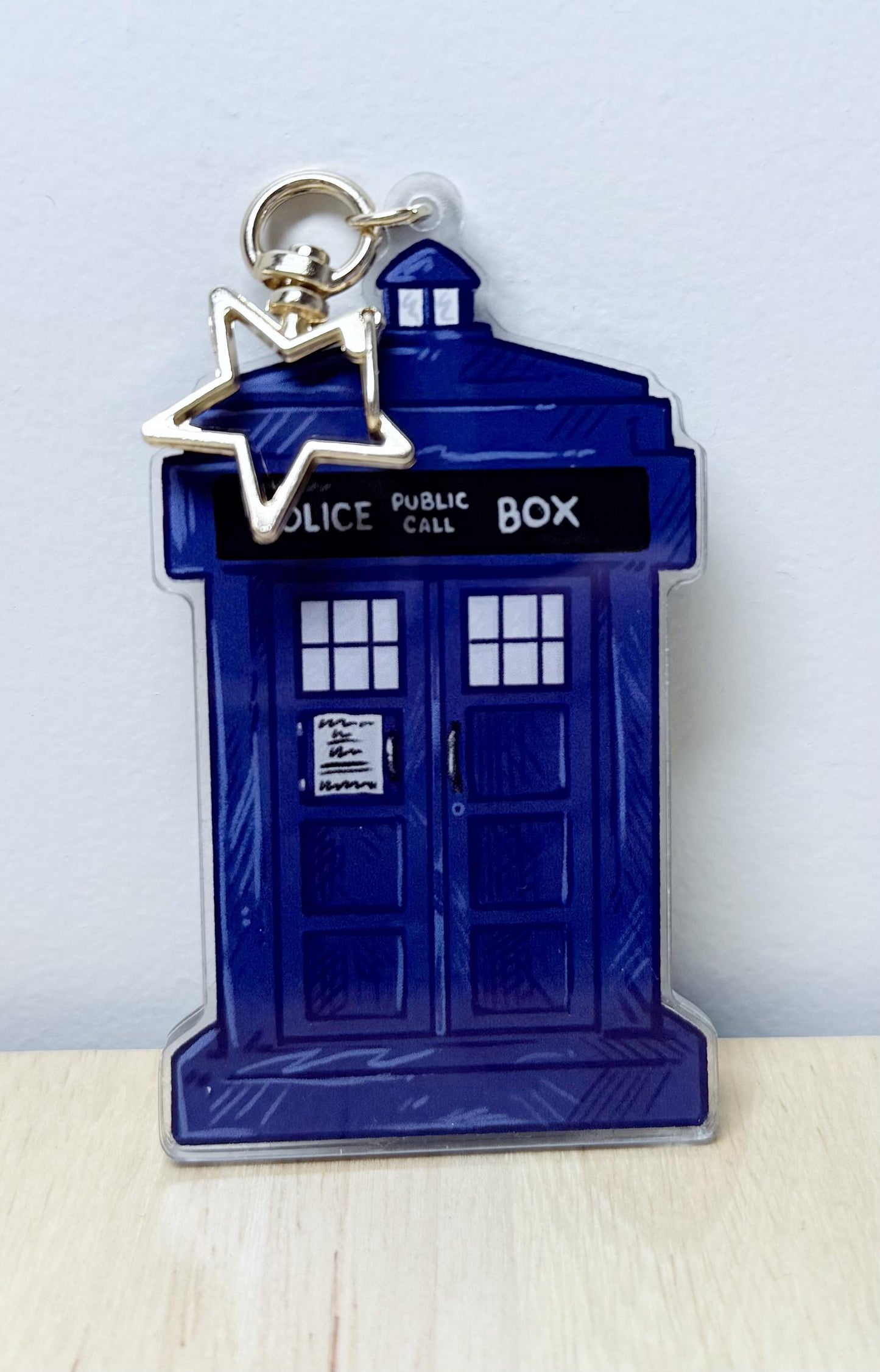 11th Doctor Shaker Keychain