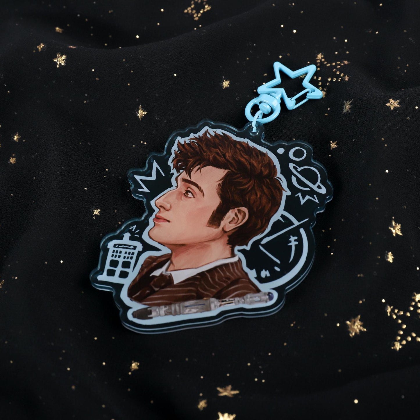 Tenth Doctor keychain