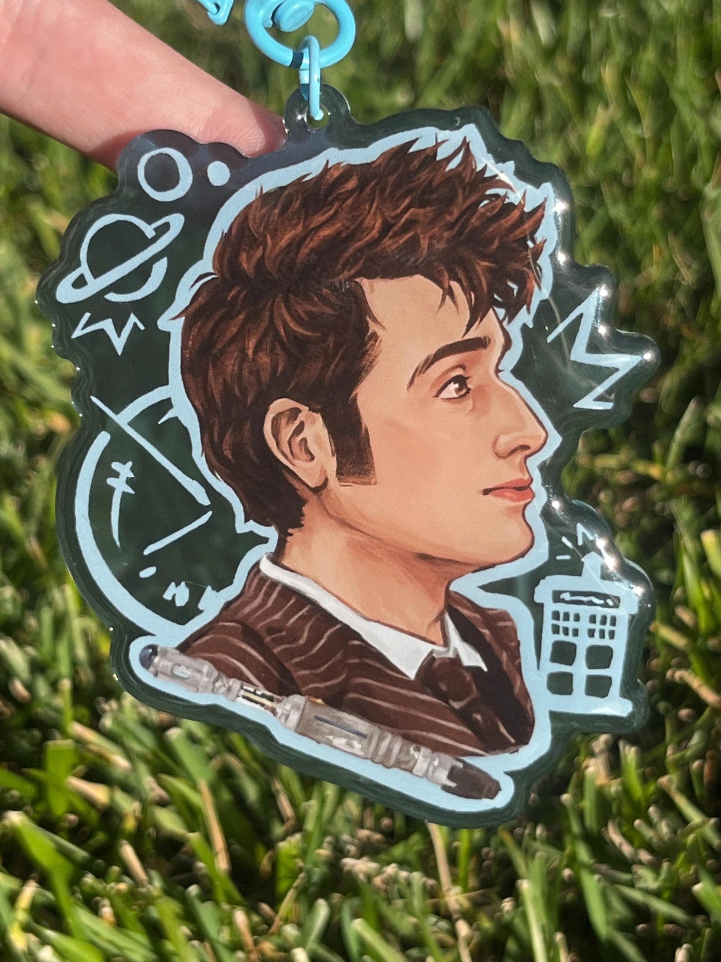 Tenth Doctor keychain