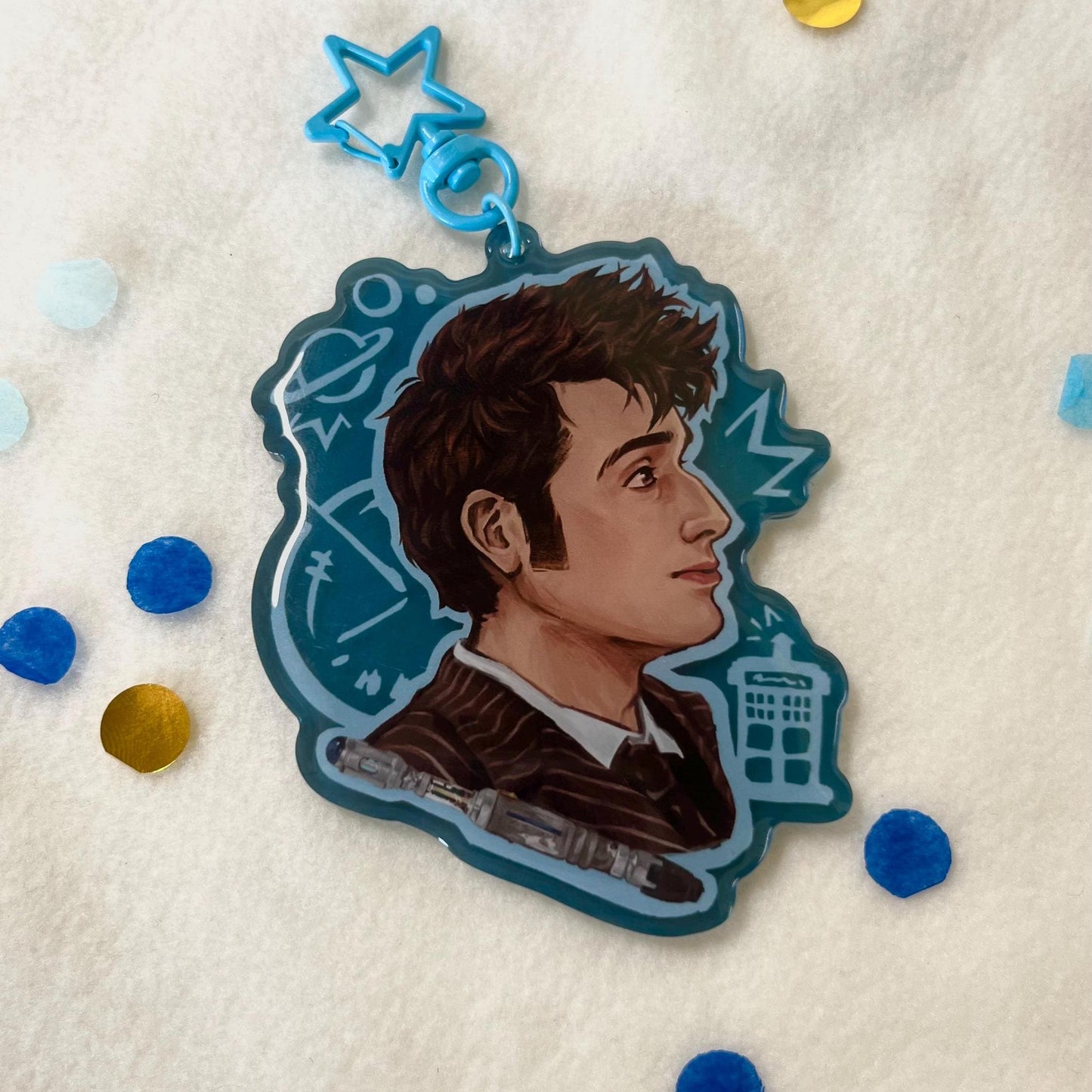 Tenth Doctor keychain