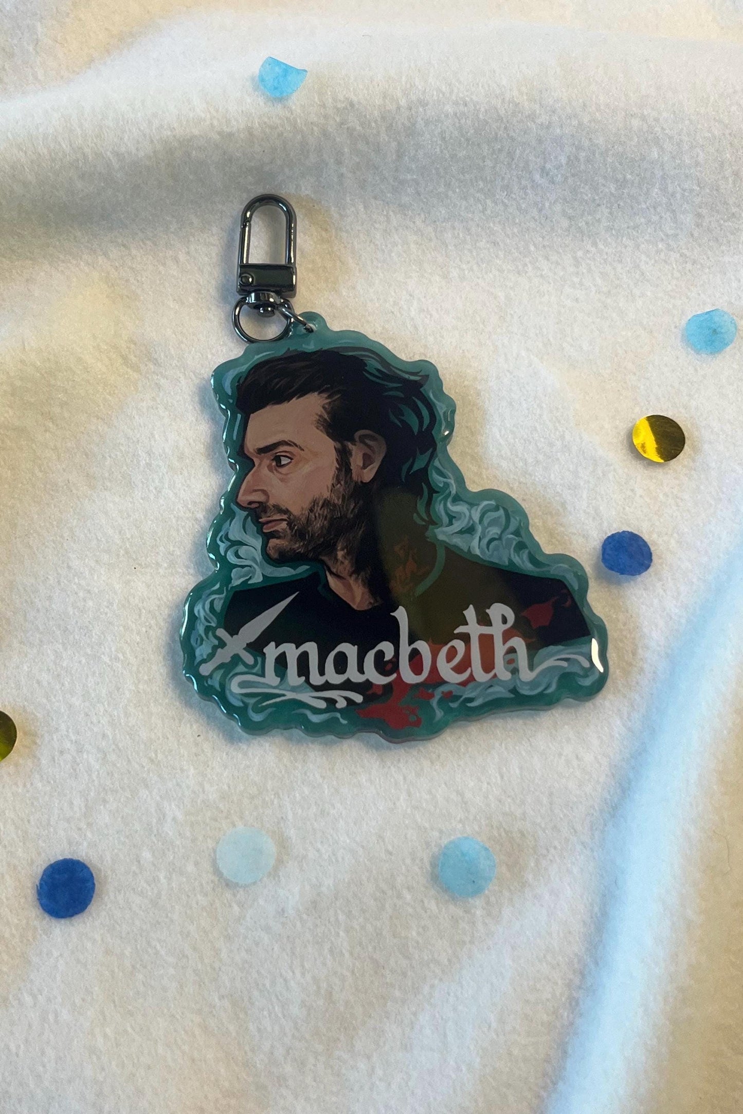 Macbeth David Tennant Keychain