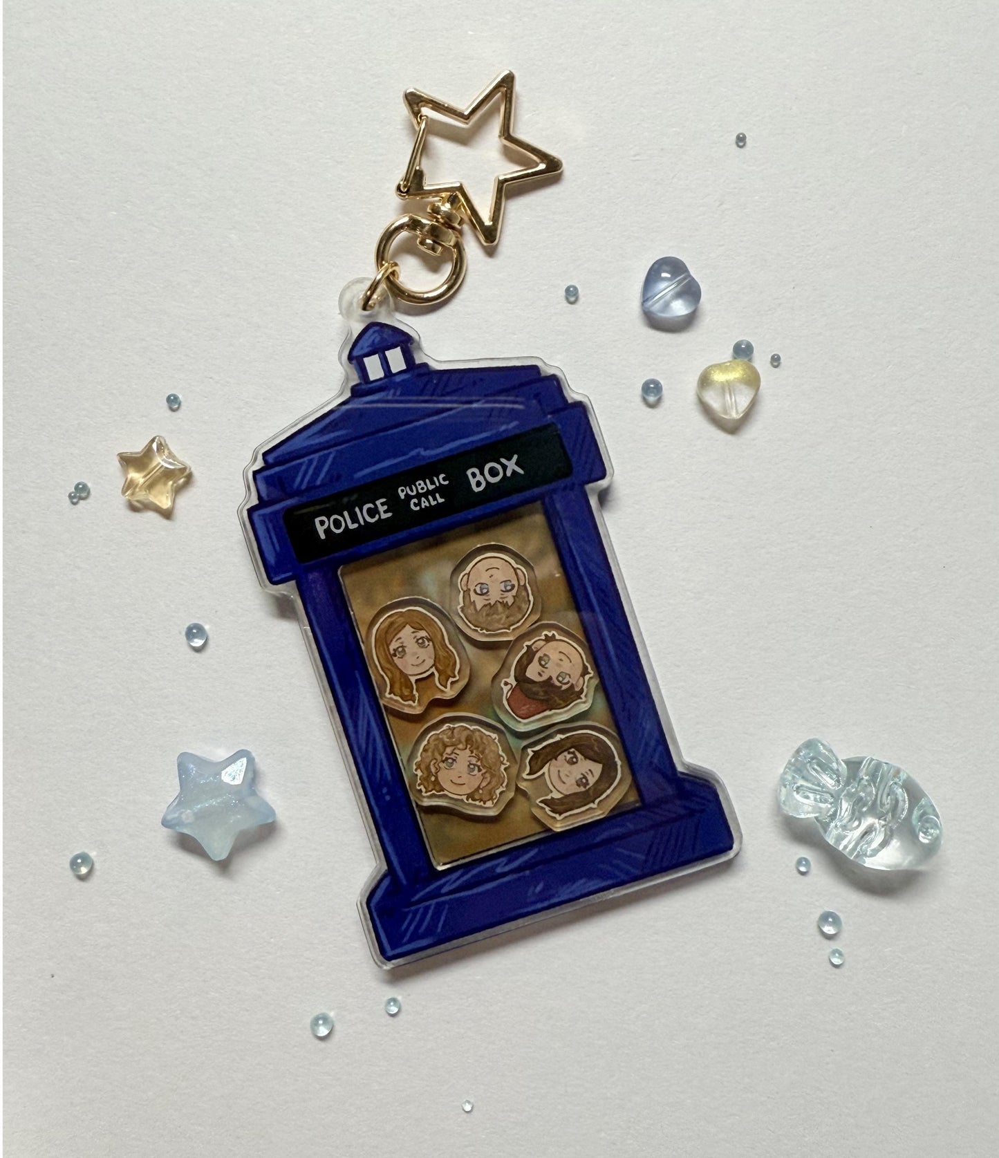 11th Doctor Shaker Keychain