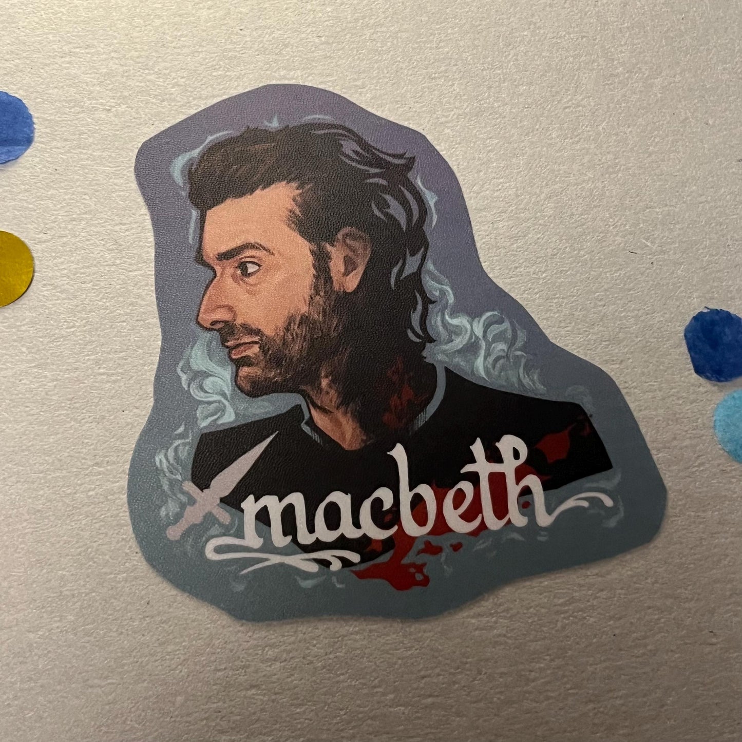 Macbeth sticker