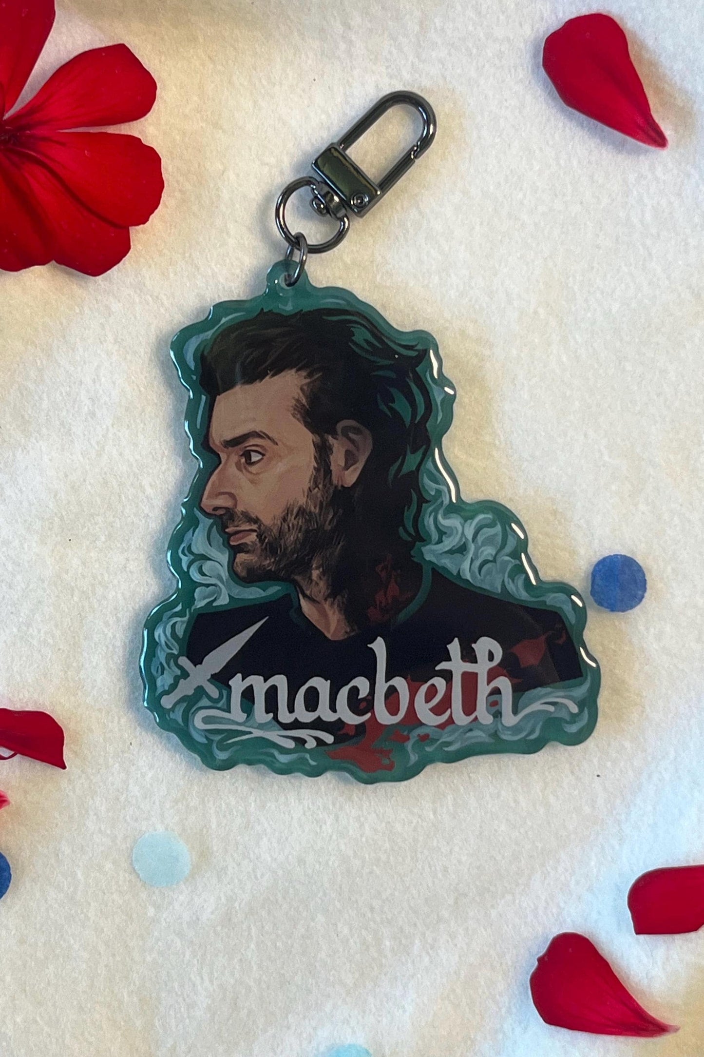 Macbeth David Tennant Keychain