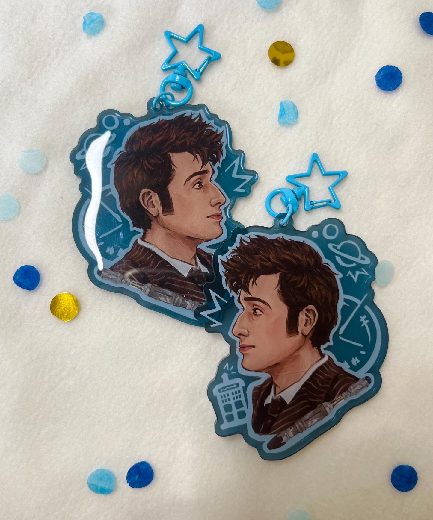 Tenth Doctor keychain