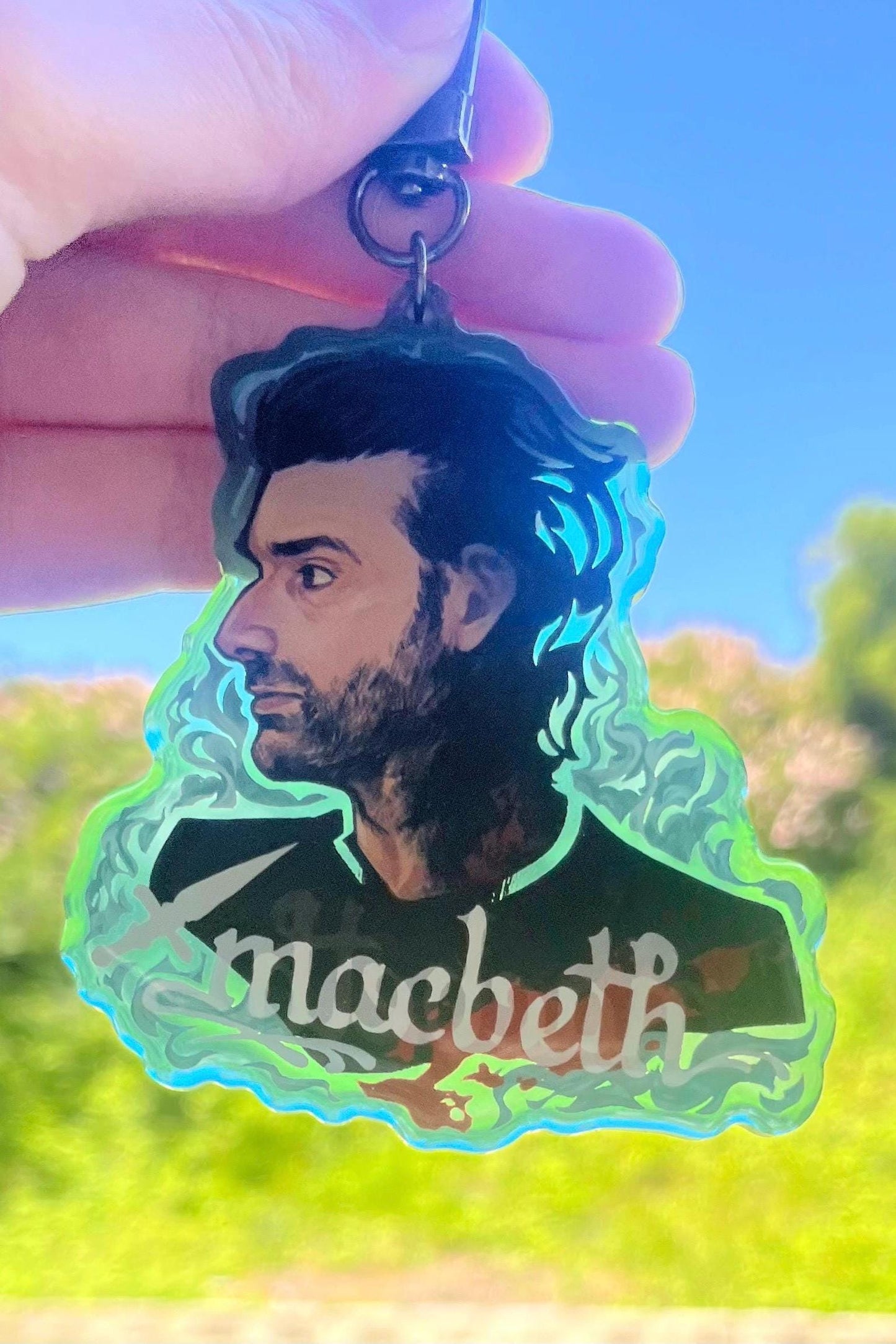 Macbeth David Tennant Keychain