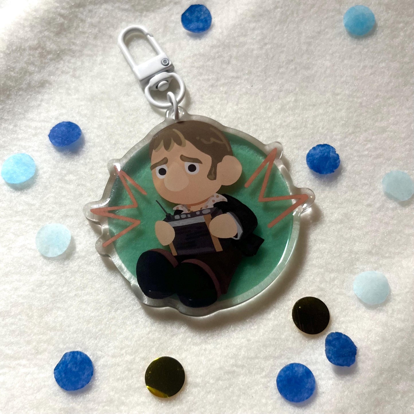 Sam Tyler Epoxy Keychain!