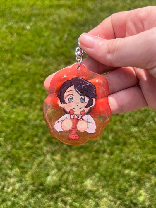Yusuke Kitagawa lobster keychain