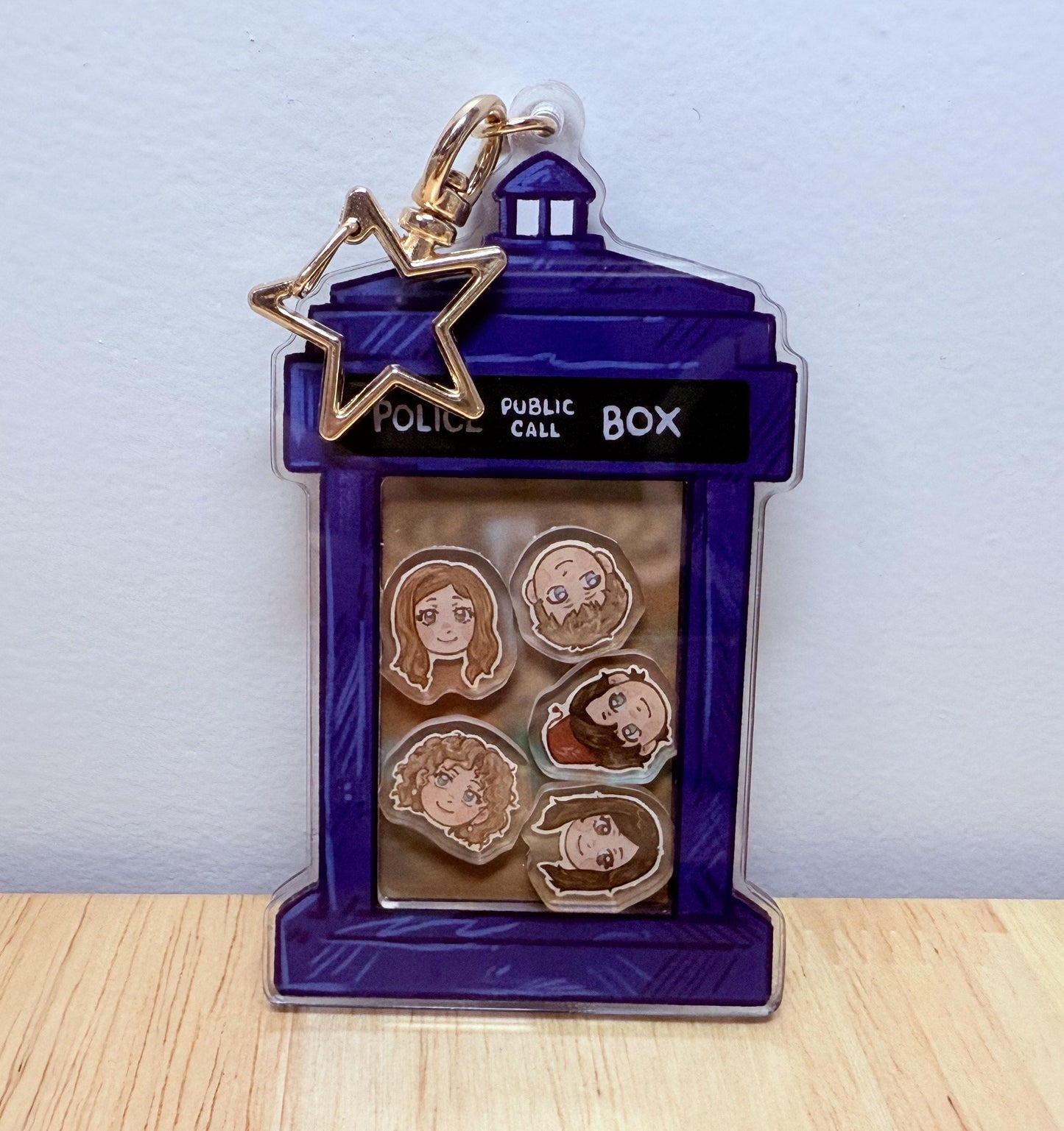 11th Doctor Shaker Keychain