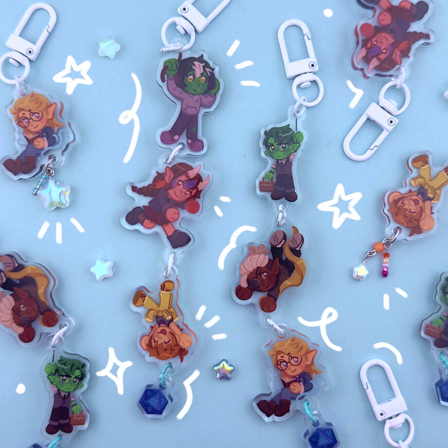 Fantasy High Connection Keychain