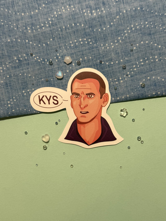 9th Doctor Dalek Sticker