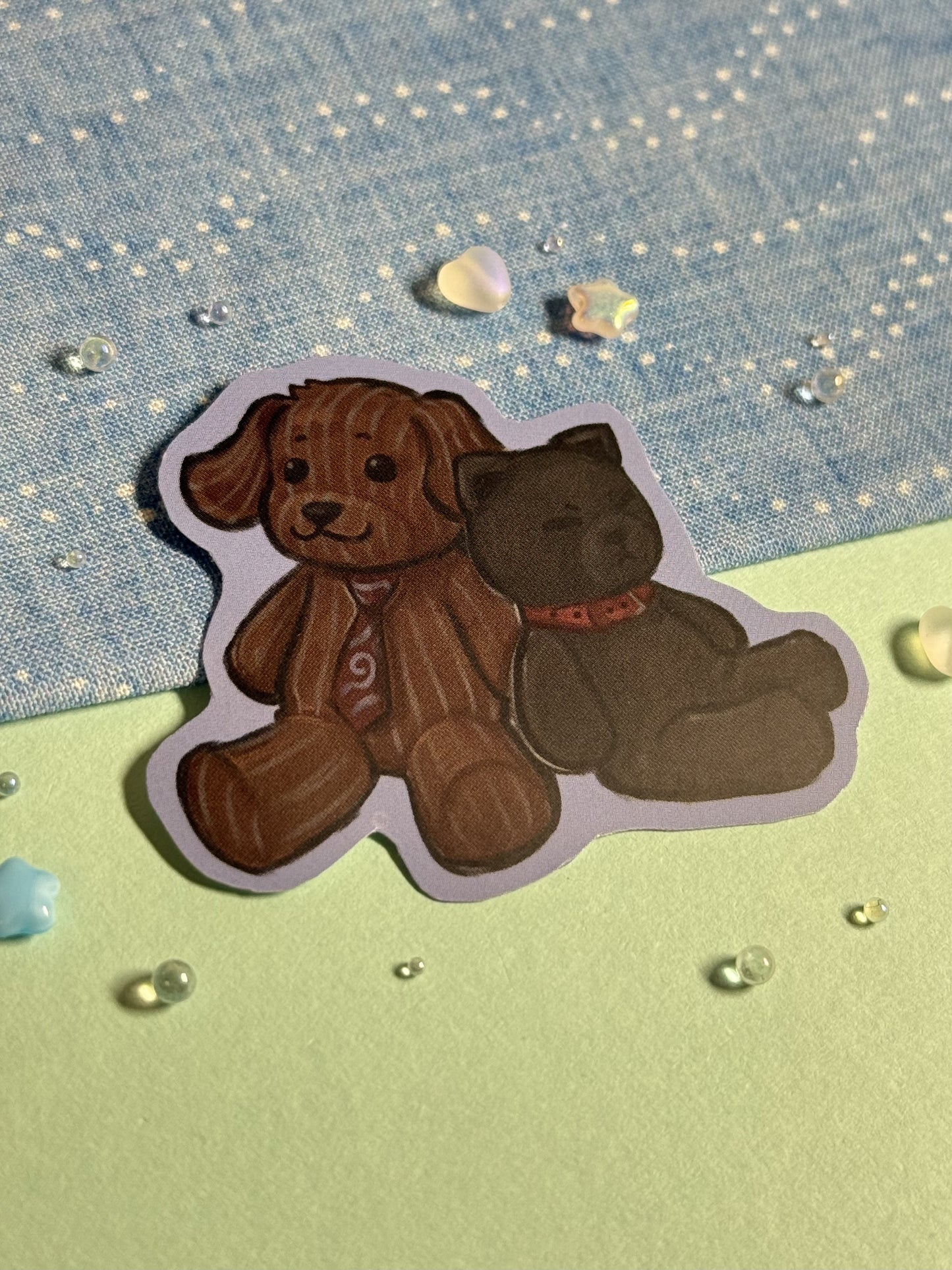 TenSimm Plush Sticker