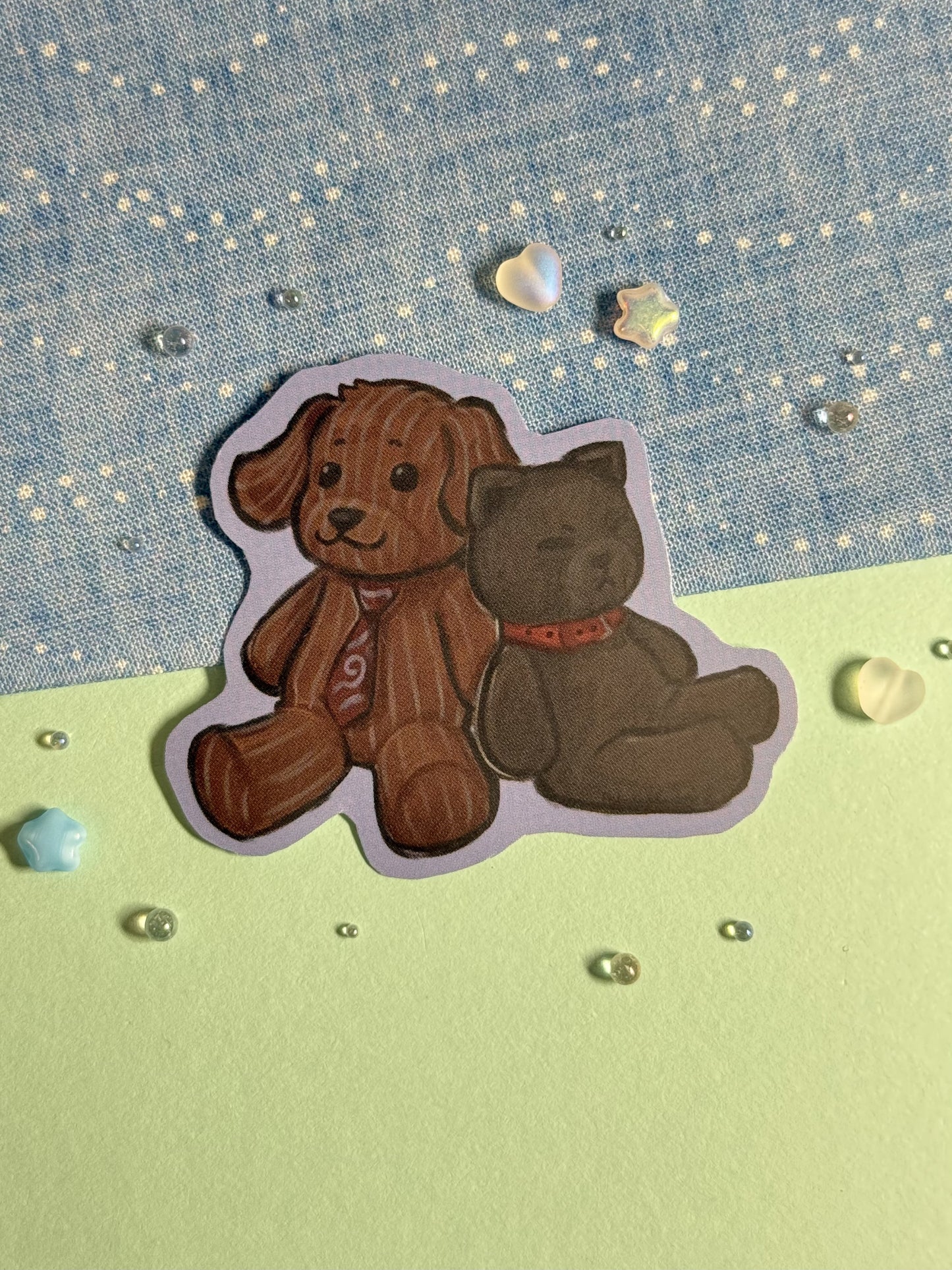 TenSimm Plush Sticker