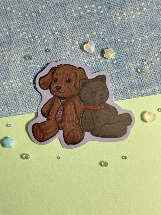 TenSimm Plush Sticker