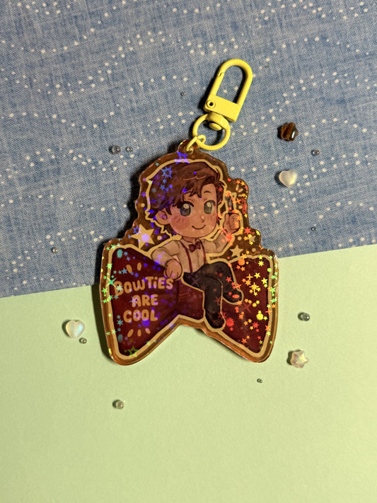 11th Doctor Bowtie Keychain