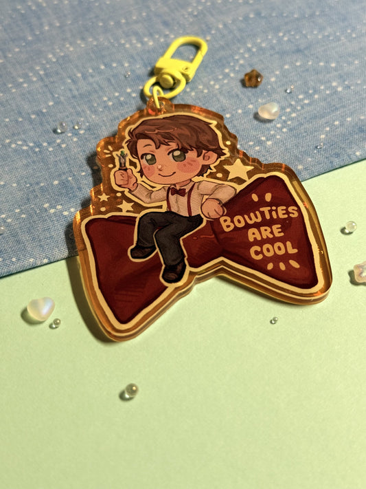 11th Doctor Bowtie Keychain