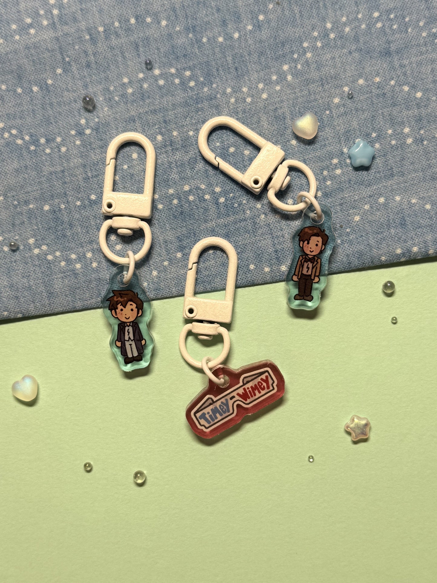 Mini Doctor Who Keychains