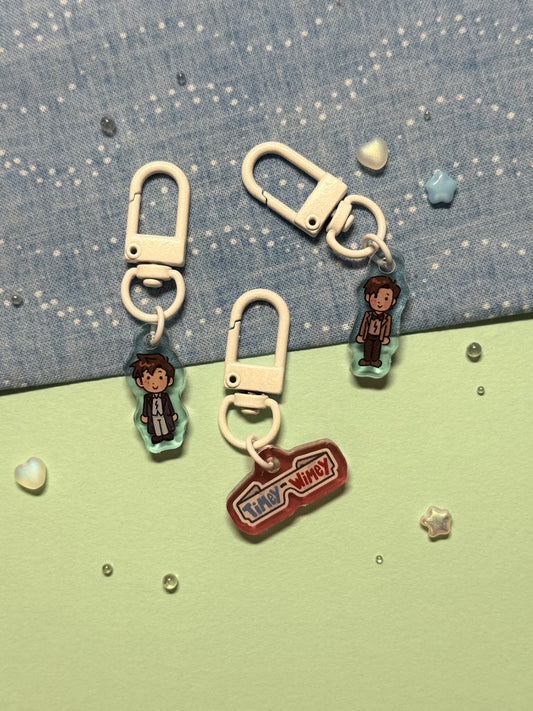 Mini Doctor Who Keychains