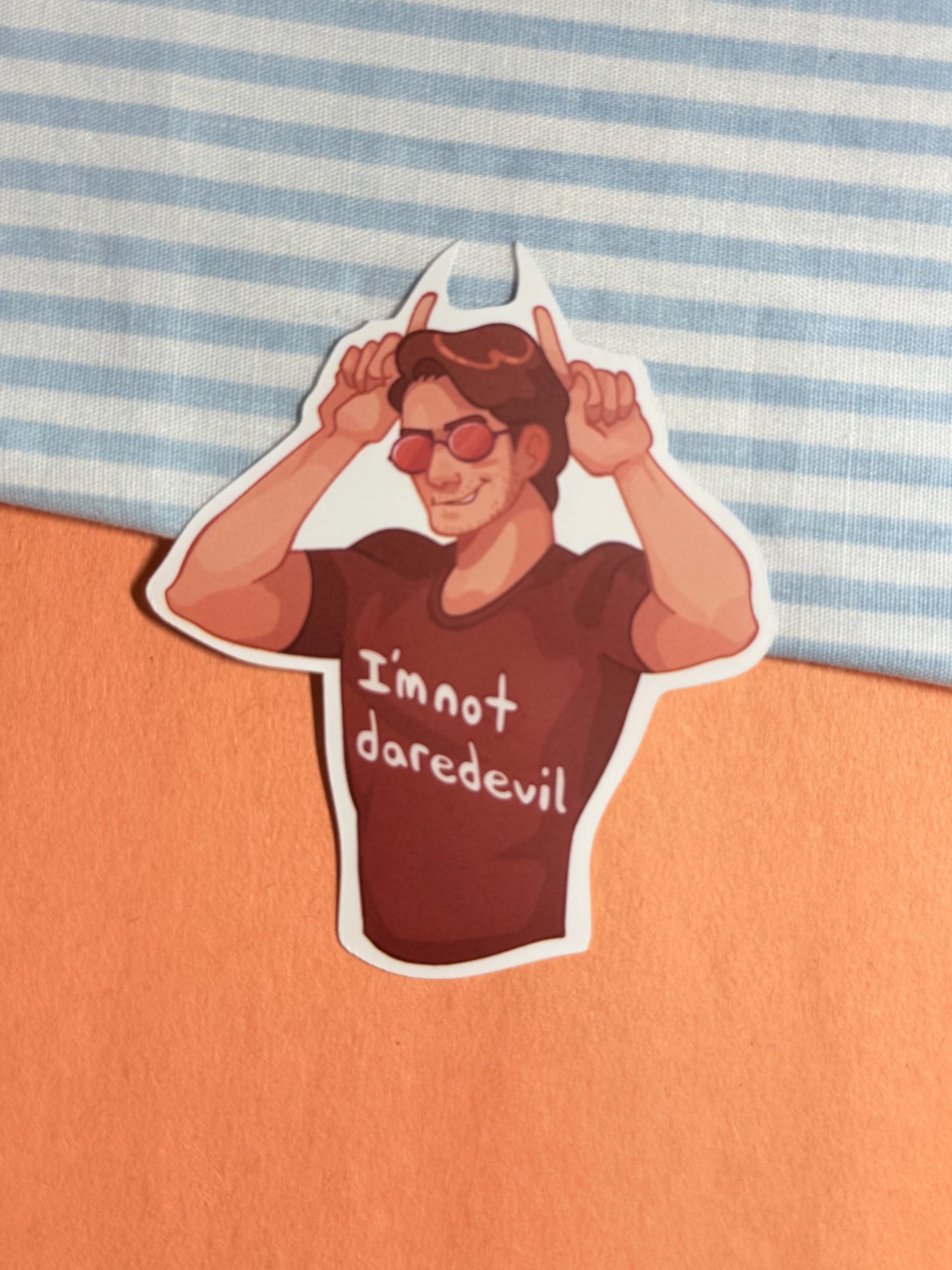 Not Daredevil Sticker