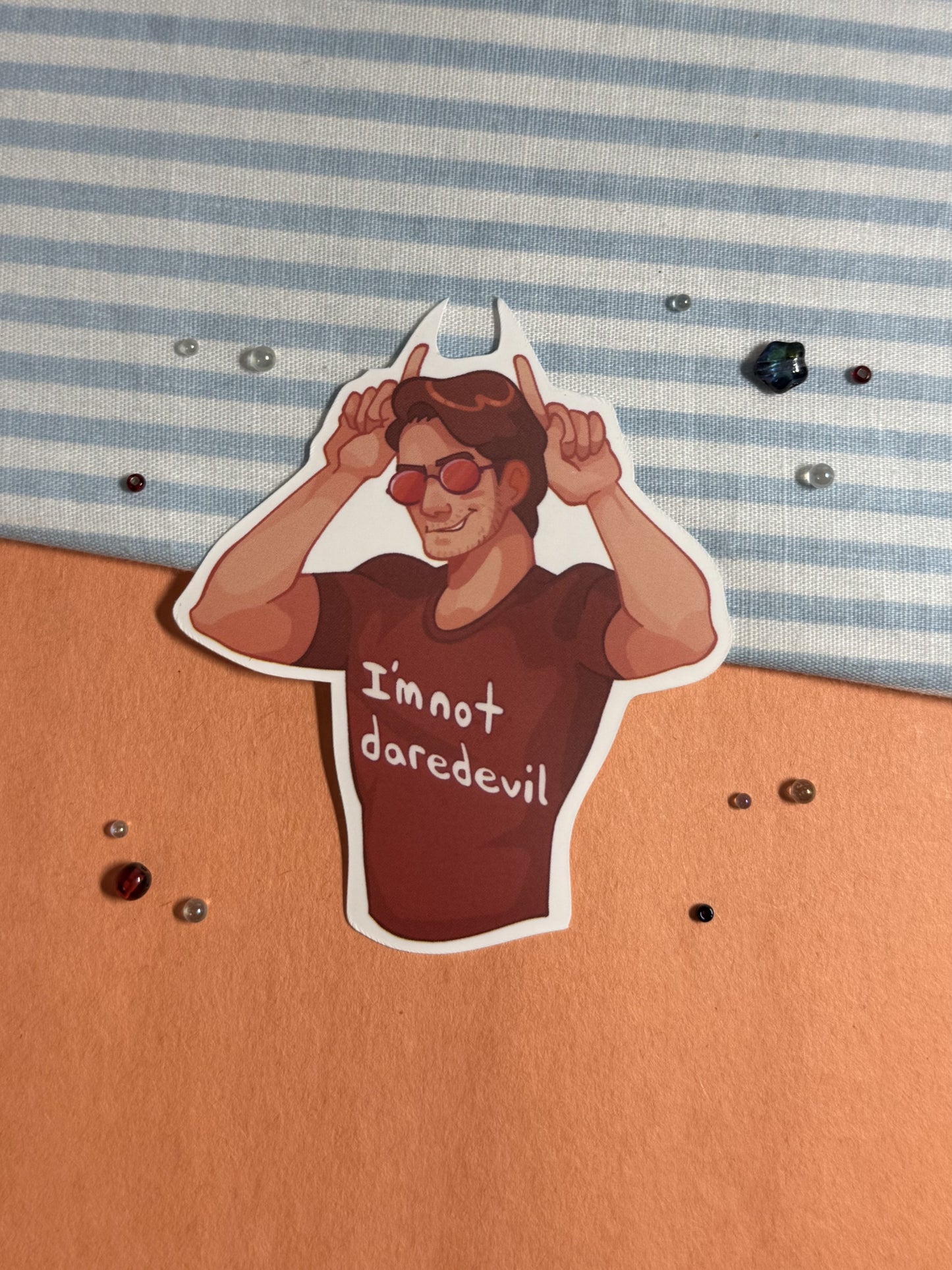 Not Daredevil Sticker