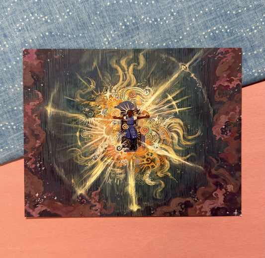 Small 15th Doctor Swirl Print