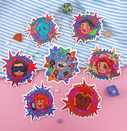 Starstruck Odyssey Stickers