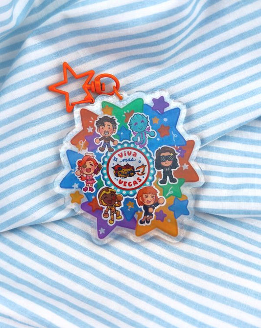 Starstruck Mas Vegas Keychain