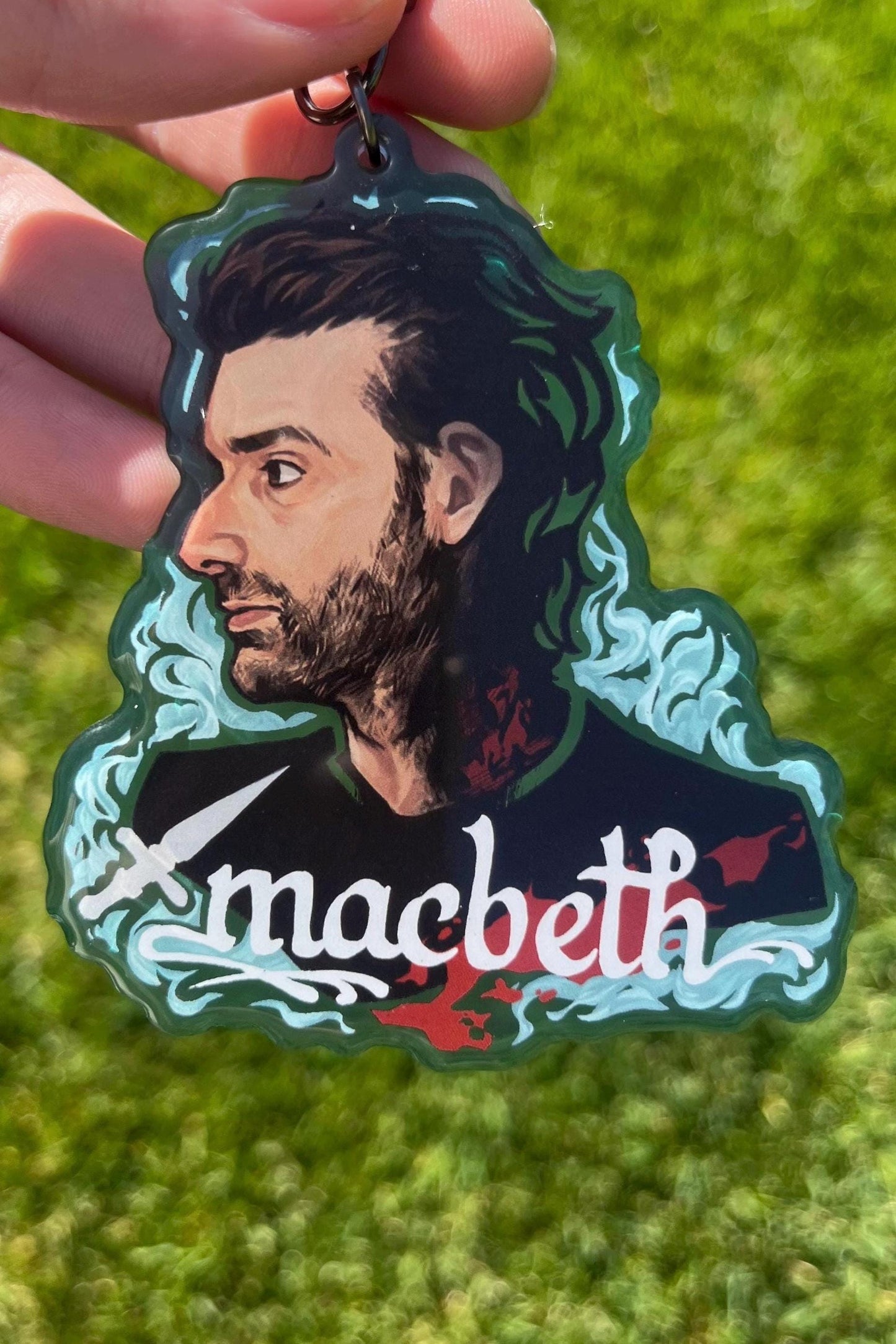 Macbeth David Tennant Keychain