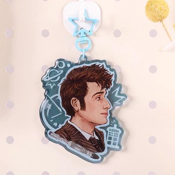 Tenth Doctor keychain