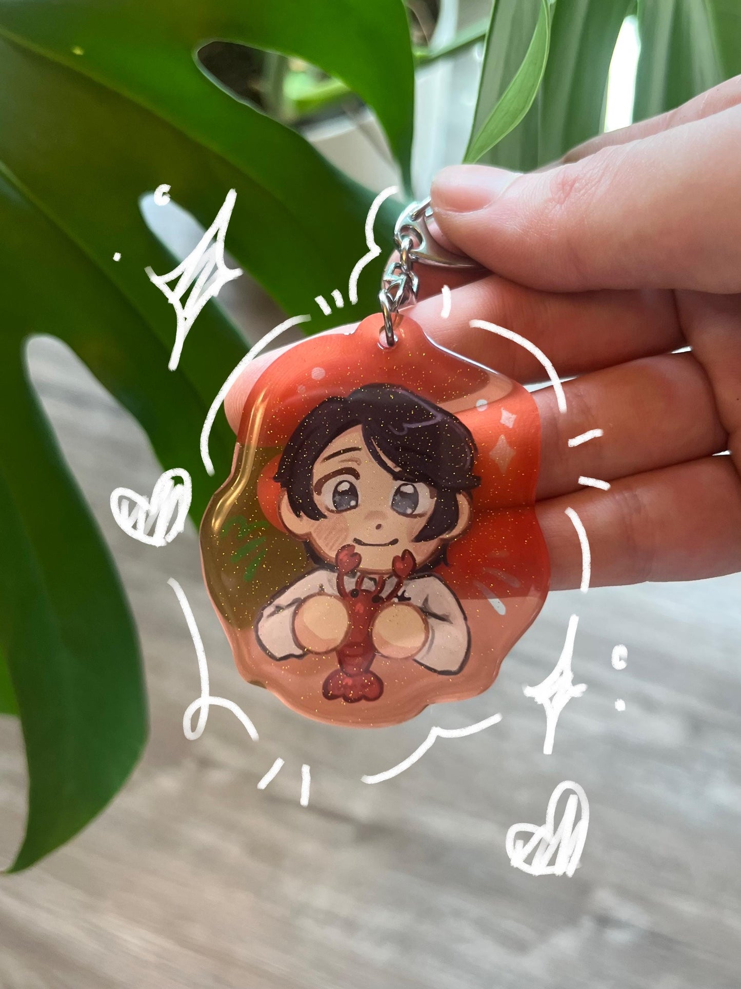 Yusuke Kitagawa lobster keychain