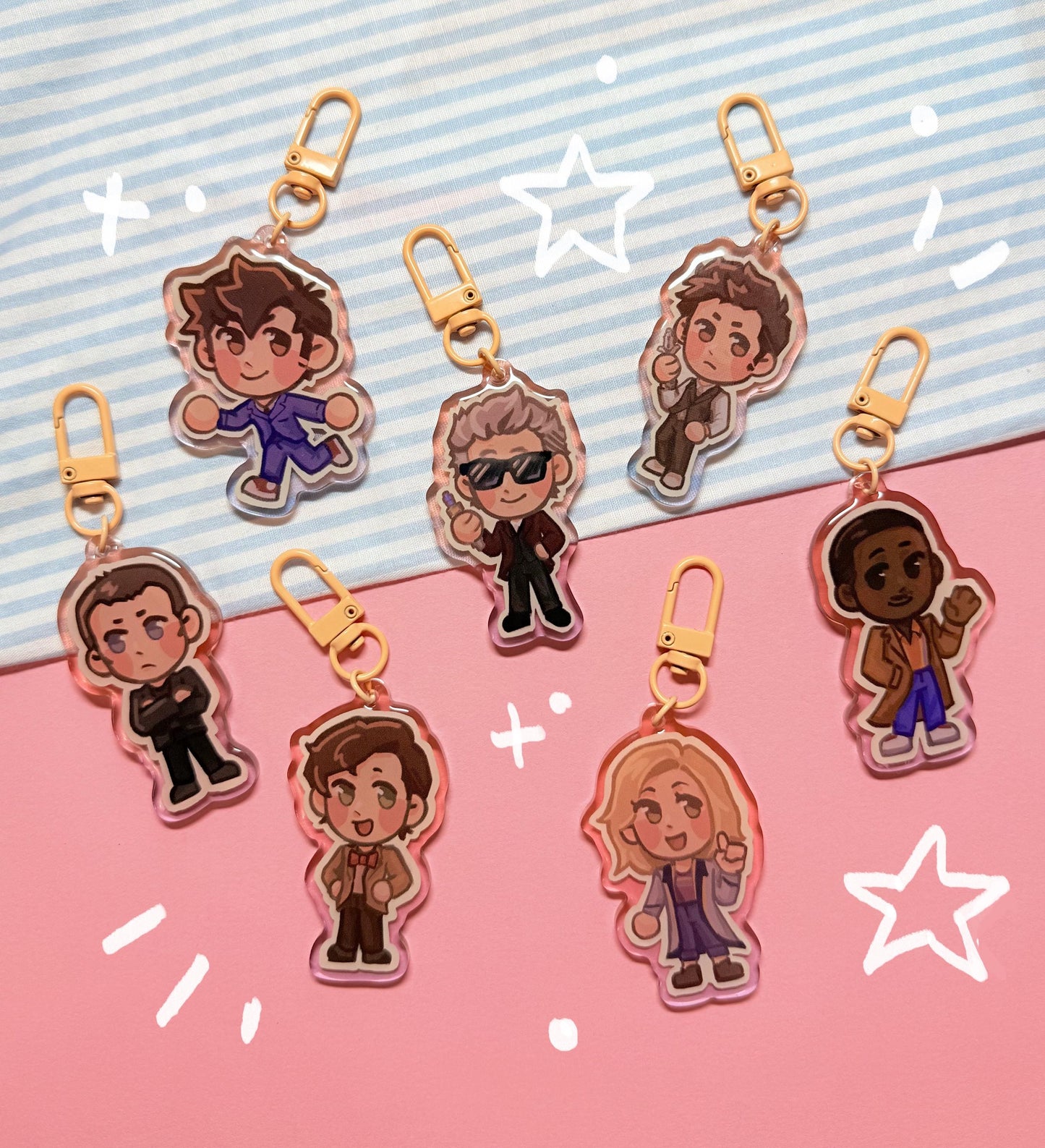 Doctor Who Chibi Keychain