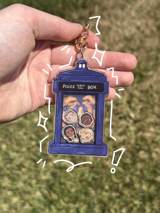 13th Doctor Shaker Keychain!