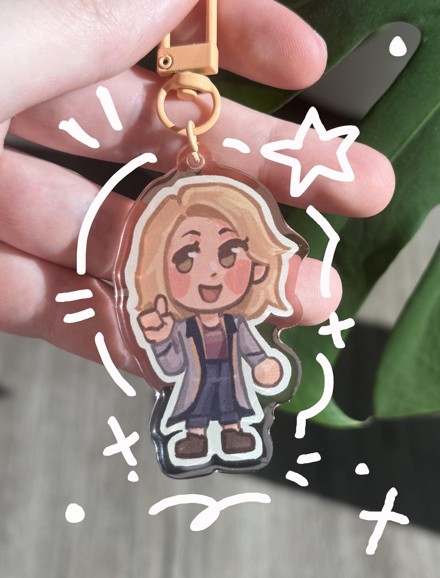 Doctor Who Chibi Keychain