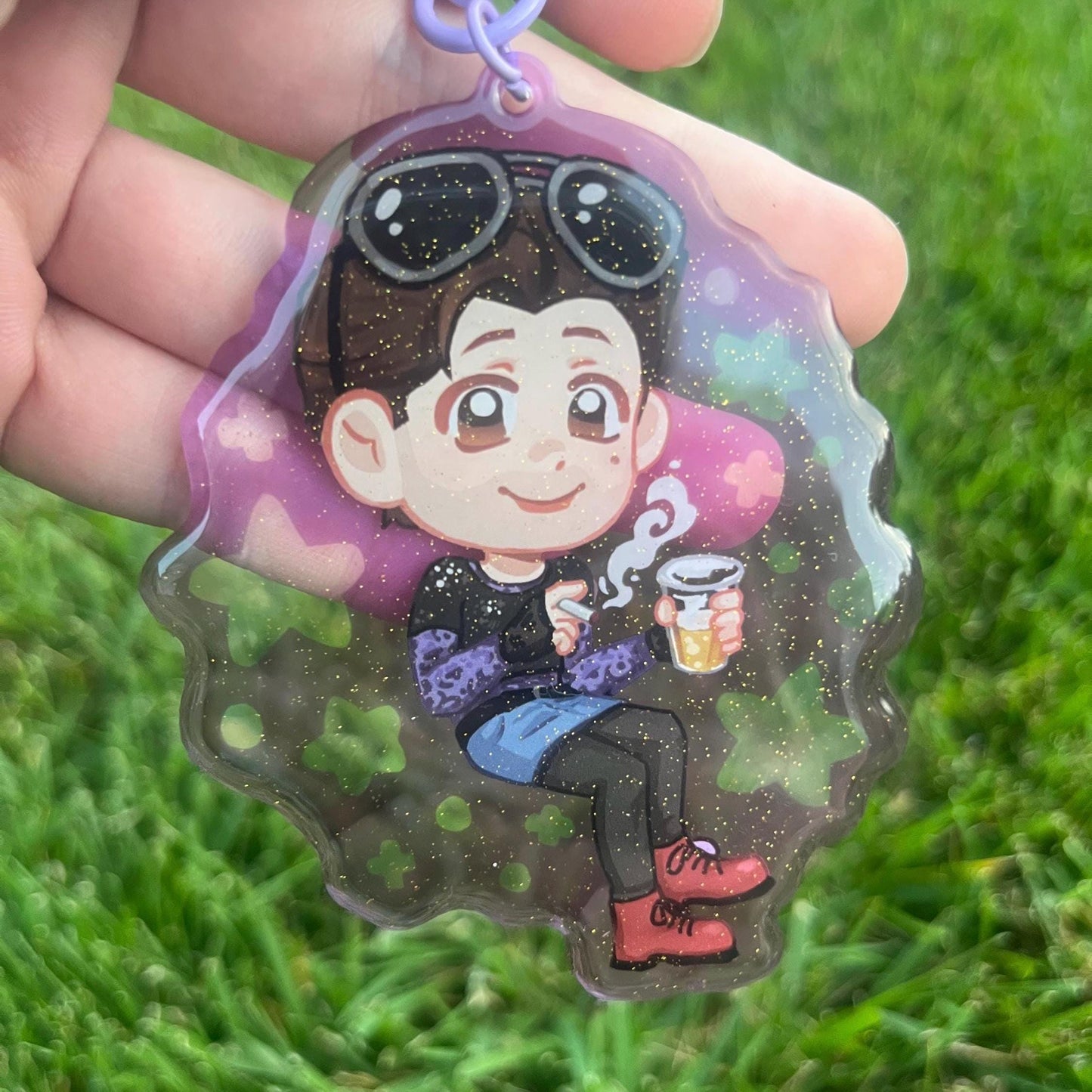 Benedick Keychain! David Tennant from Much Ado About Nothing Epoxy keychain