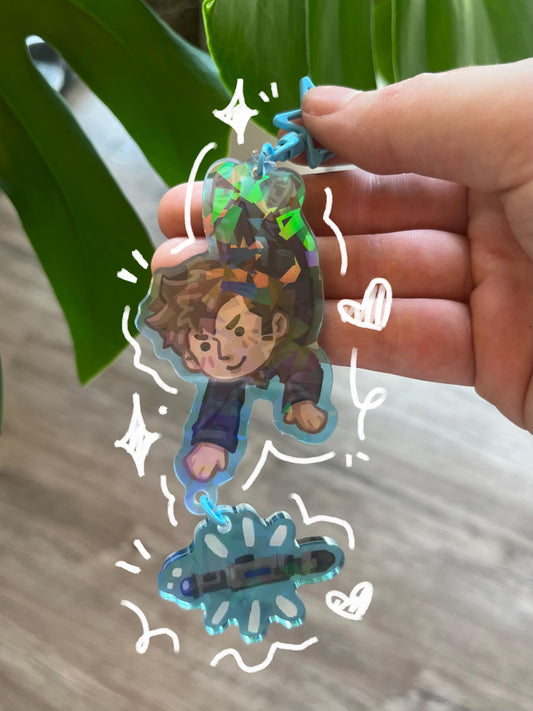 Ten Connection keychain