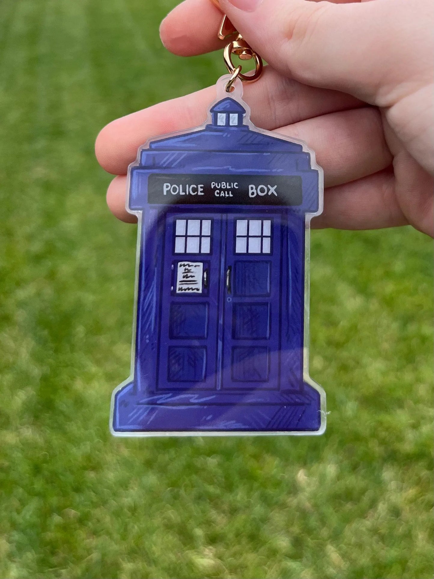 Tenth Doctor Shaker Keychain