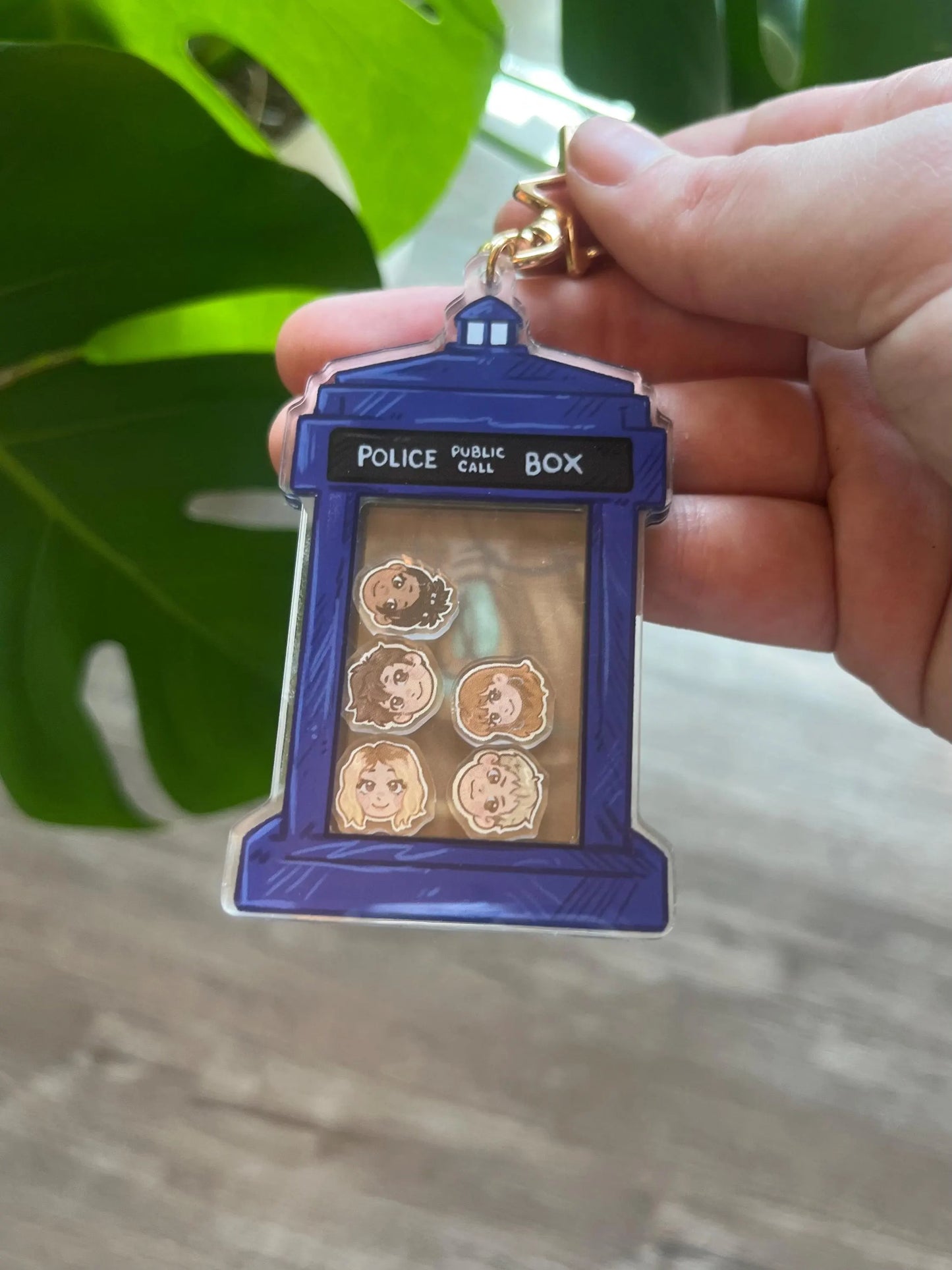 Tenth Doctor Shaker Keychain