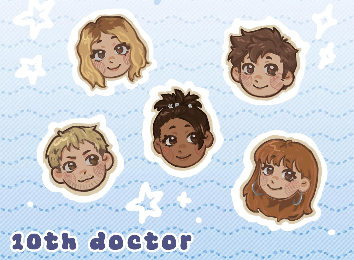 Tenth Doctor Shaker Keychain