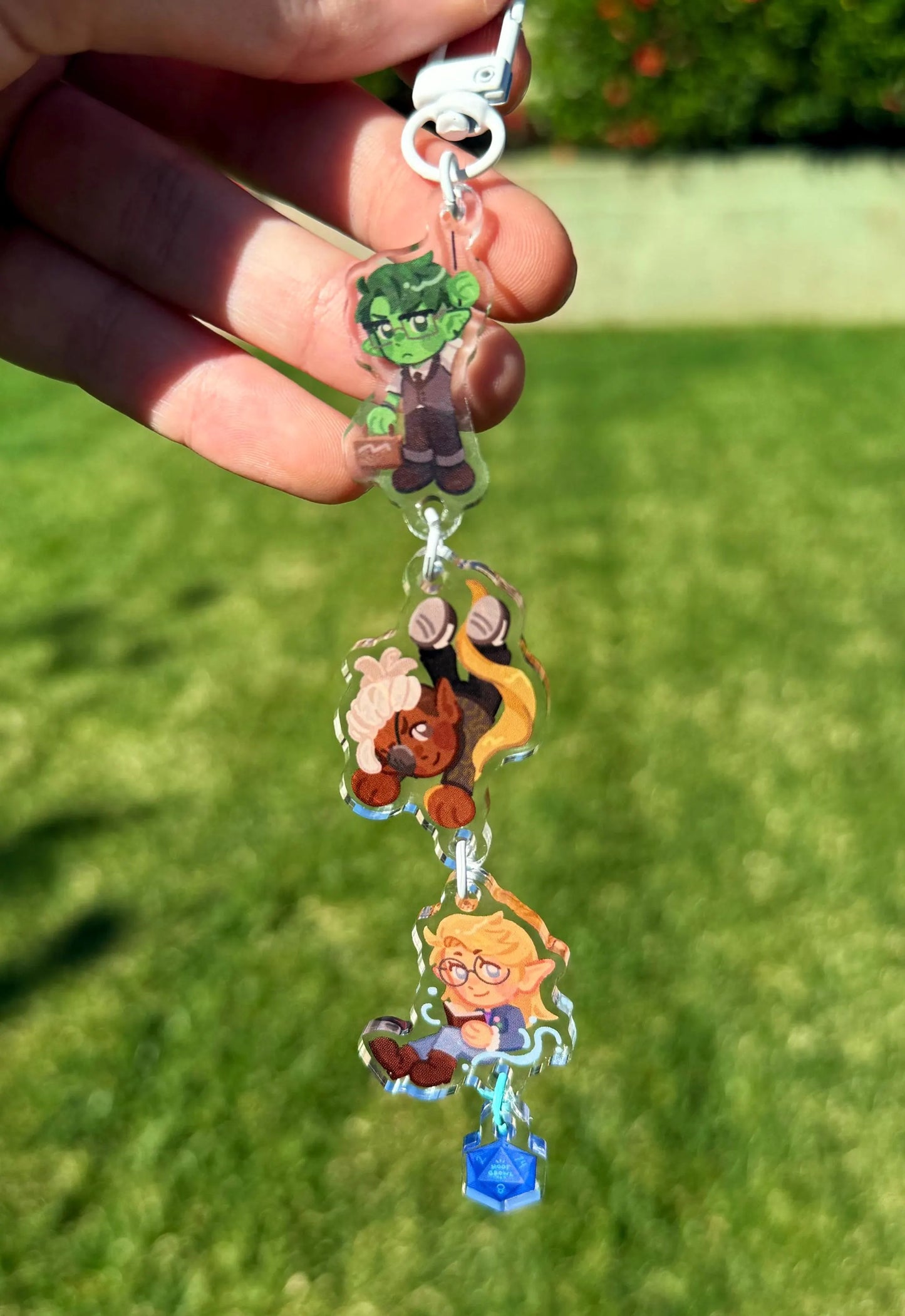 Fantasy High Connection Keychain